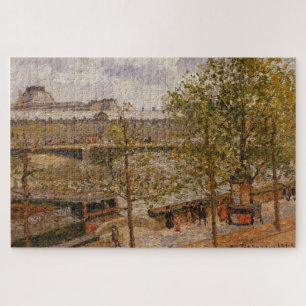Puzzle Louvre, Matin, Soleil, Quai Malaquais -Pissarro