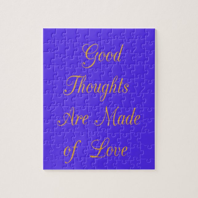 Puzzle Love Create Your Own Good Thoughts (Vertical)