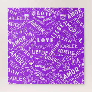 Puzzle LOVE - Multi Language International - Choisissez l