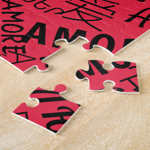 Puzzle LOVE - Multi Language - Personnalisable Internatio