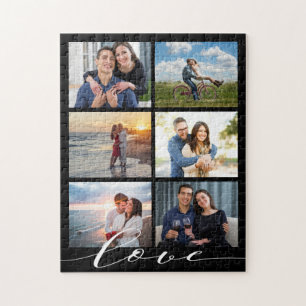 Puzzle Love Photo Collage