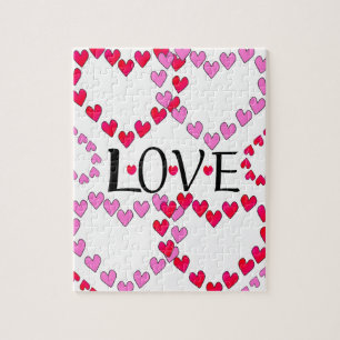 Puzzle LOVE ROUGE ROSE DE Tiny Hearts