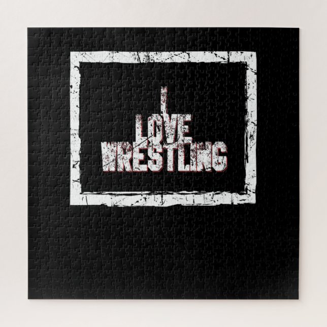 Puzzle Love Wrestling Singlet Lover Costume (Vertical)