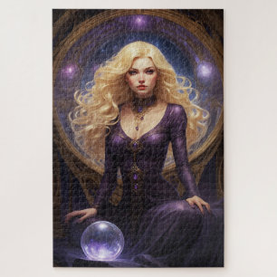 Puzzle Lovely Blonde Fortune Teller