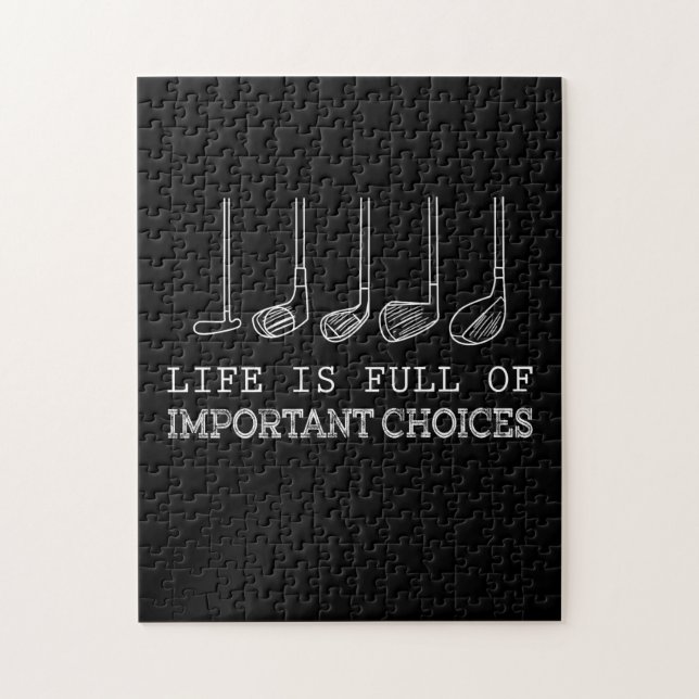 Puzzle Lover| La Vie Est Pleine De Choix Importants (Vertical)