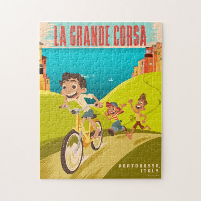 Puzzle Luca | Illustration La Grande Corsa (Vertical)