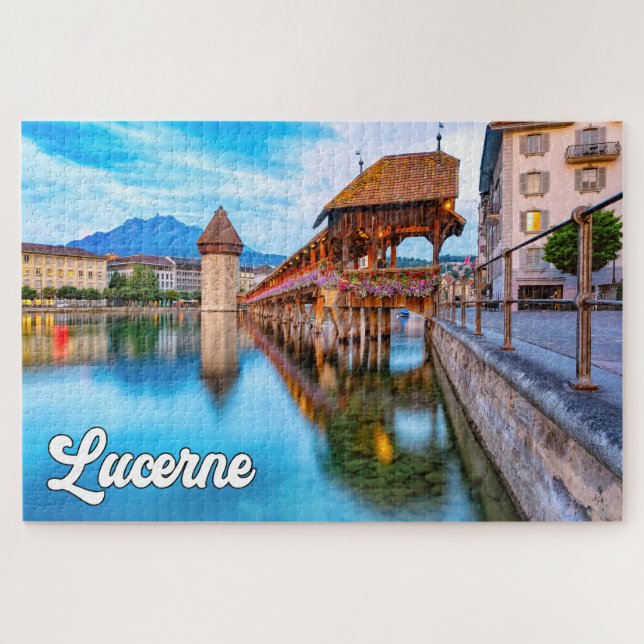 Puzzle Lucerne, Suisse (Horizontal)