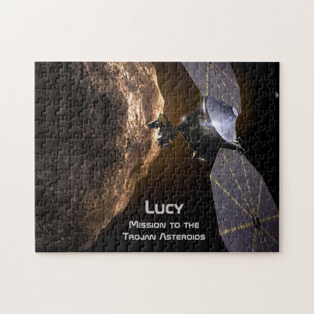 Puzzle Lucy Mission d'étudier les Astéroïdes de cheval de (Horizontal)