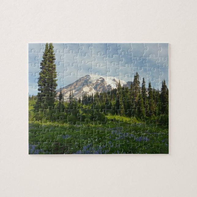Puzzle Lumière du matin du Mont Rainier (Horizontal)