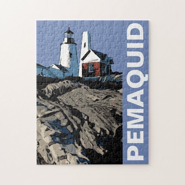 PUZZLE LUMIÈRE DU POINT PEMAQUID (Vertical)