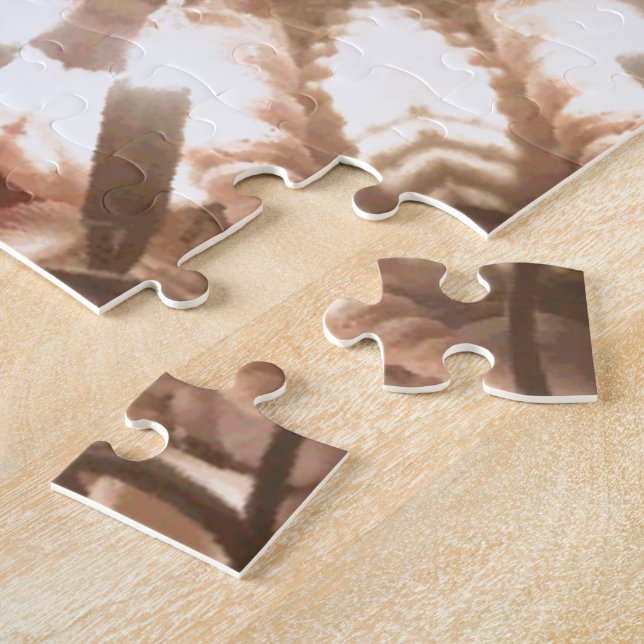 Puzzle Lumière Joyeux sapin de Noël Lumières Kaleidoscope (Côté)