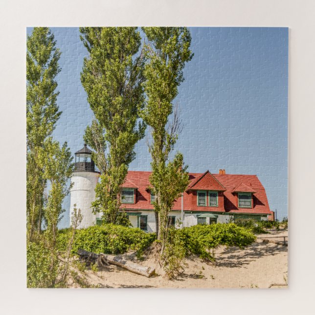 Puzzle Lumière sur le phare de Point Betsie (Horizontal)