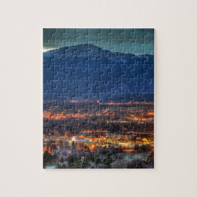Puzzle Lumières de Colorado Springs (Vertical)