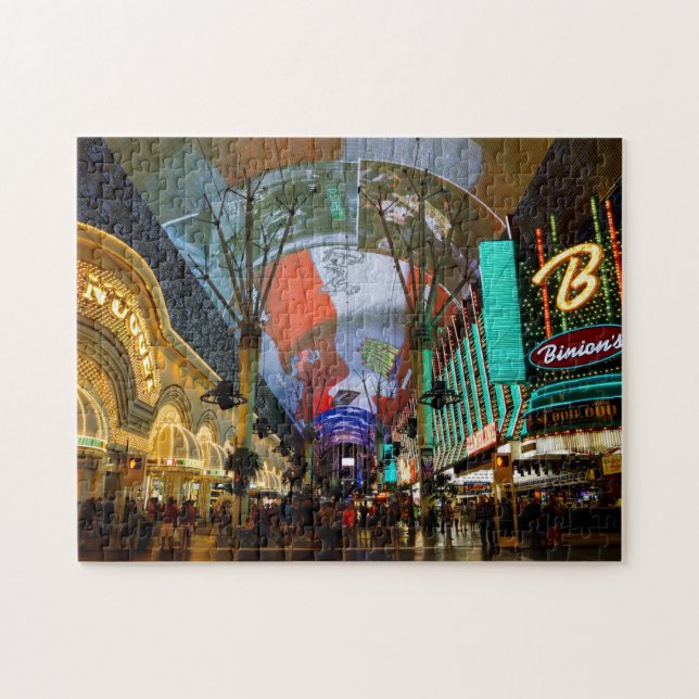 Puzzle Lumières De Fremont Street (Horizontal)