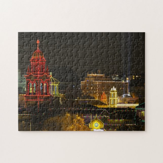 Puzzle Lumières de Kansas City Plaza (Horizontal)