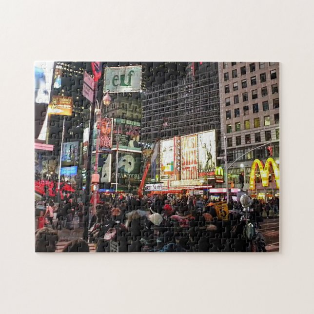 Puzzle Lumières de la ville Carré du New York (Horizontal)
