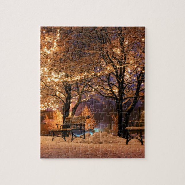 Puzzle lumières de noël (Vertical)