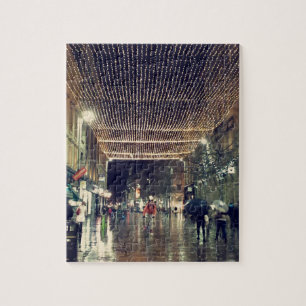 Puzzle Lumières de Noël à Glasgow, Ecosse