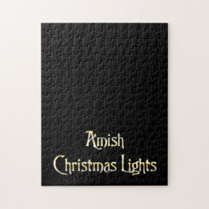 Puzzle Lumières de Noël amish