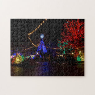 Puzzle Lumières de Noël en abondance