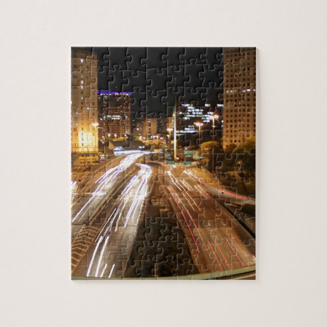 Puzzle Lumières de ville de São Paulo (Vertical)