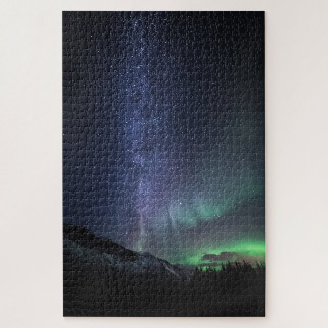 Puzzle Lumières du nord de la voie lactée (Vertical)