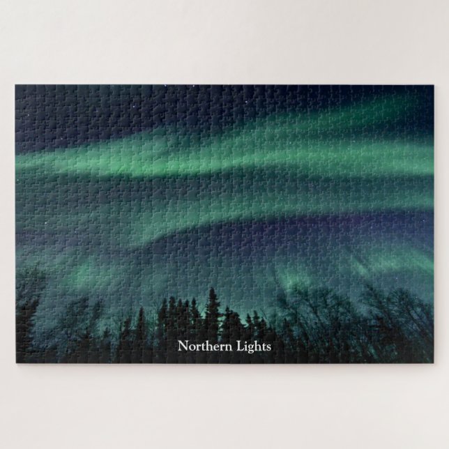 Puzzle Lumières du Nord de l'Alaska 20" x 30" (Horizontal)