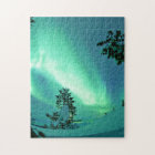 Lumières du Nord en hiver