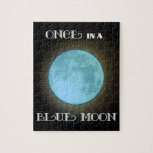 Puzzle "Lune bleue "