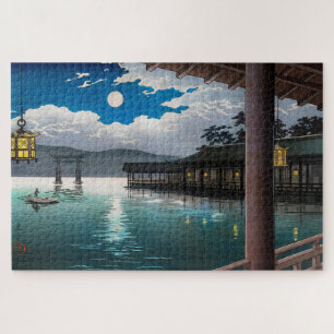 Puzzle Lune d'été à Miyajima par Tsuchiya Koitsu