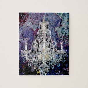 Puzzle lustre d'Edwardian d'aquarelle d'impressionisme