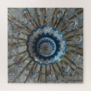 Puzzle lustre san agustin bleu