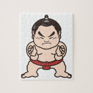Puzzle Lutte japonaise du Japon de bande dessinée de