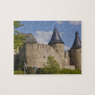 Puzzle Luxembourg, vallée de la Sûre. Bourscheid,