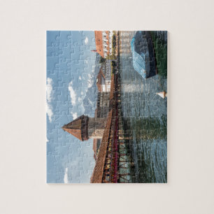 Puzzle Luzerne de pont de chapelle, Suisse