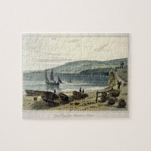 Puzzle Lyme REGIS, de Charmouth, Dorset, 'd'un voyage