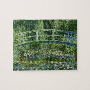 Puzzle Lys à eau Claude Monet et pont japonais