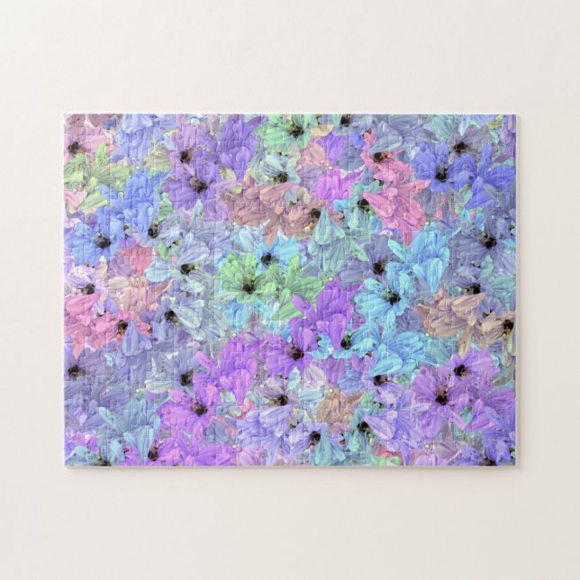 Puzzle Lys avec abeilles (Horizontal)