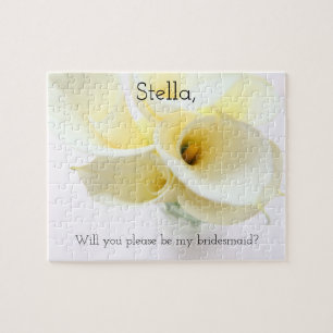 Puzzle Lys Calla dans le vase