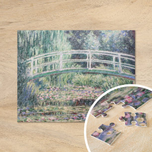 Puzzle Lys d'eau blanche CLAUDE MONET