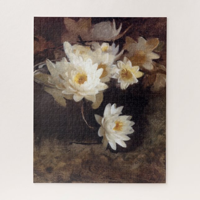 Puzzle Lys d'eau (par Abbott Henderson Thayer) (Vertical)