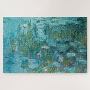 Puzzle Lys d'eau (par Claude Monet, 1915)