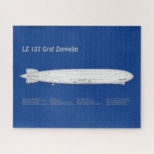 Puzzle LZ 127 Graf Zeppelin - Plan directeur des navires 