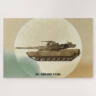 Puzzle M1 Abrams : Char de combat américain emblématique