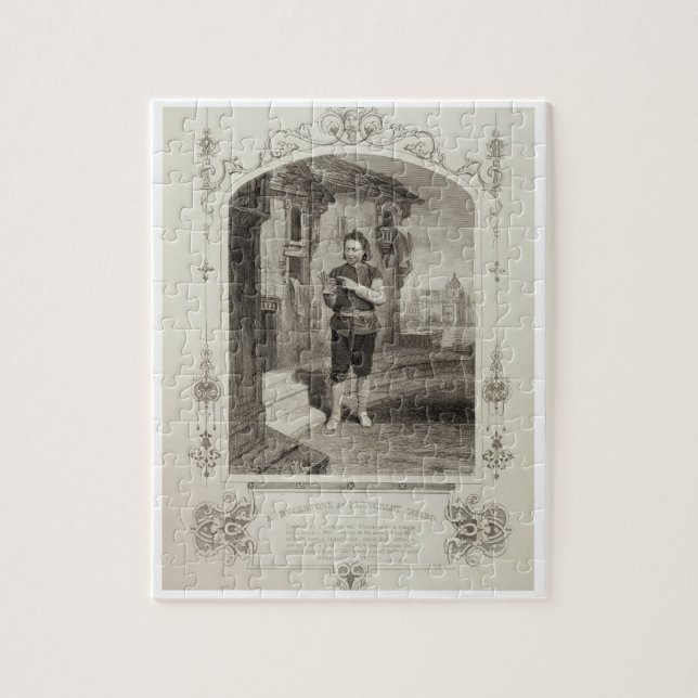 Puzzle M. Buckstone comme Lancelot Gobbo, scène 2 de (Vertical)