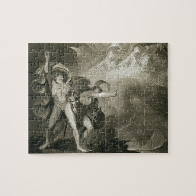 Puzzle Macbeth, Banquo et les trois sorcières sur la (Horizontal)