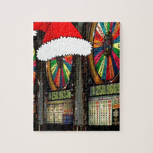 Puzzle Machines à sous Santa Hat (Vertical)