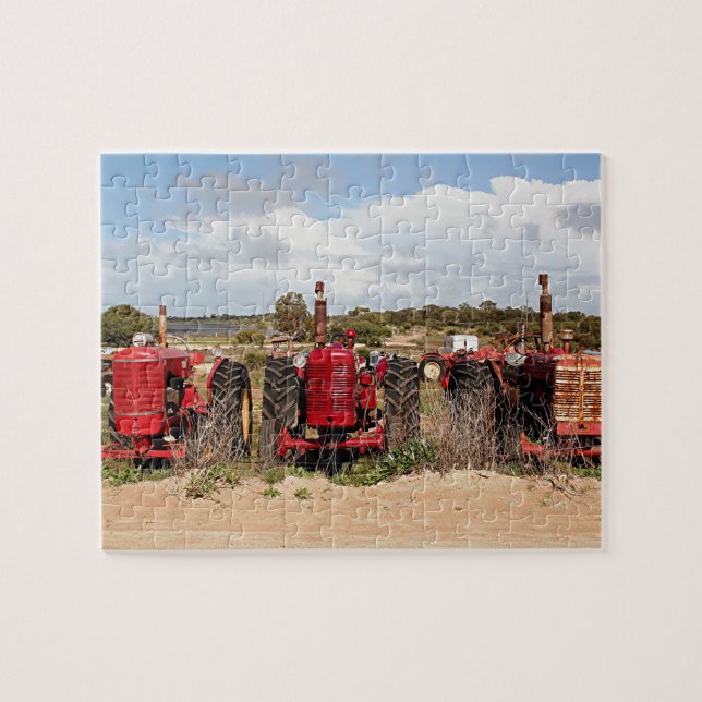 Puzzle Machines agricoles de vieux tracteurs Australie (Horizontal)