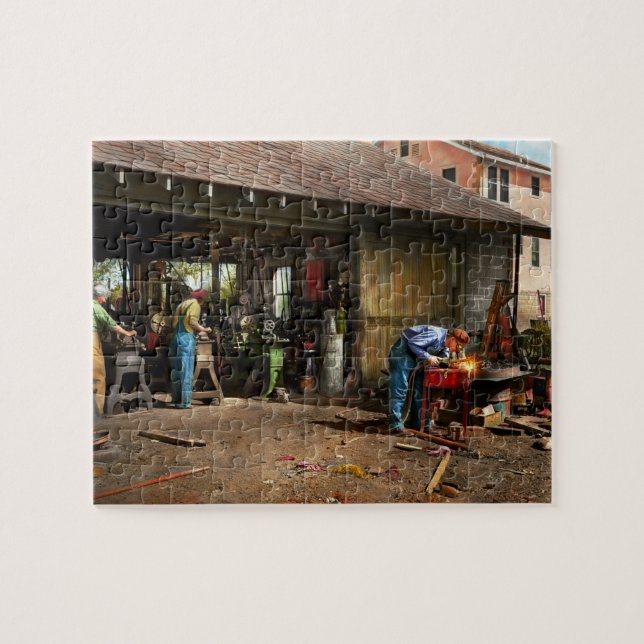 Puzzle Machiniste - Machinistes de Jardin 1942 (Horizontal)