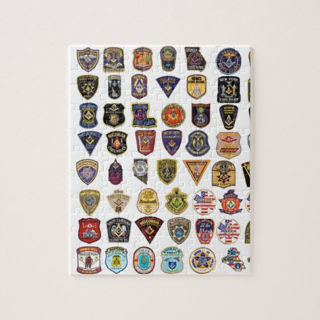 Puzzle maçons (Vertical)